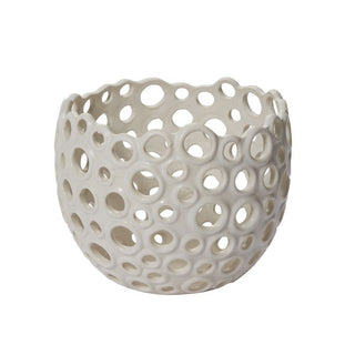 Coral White Pot