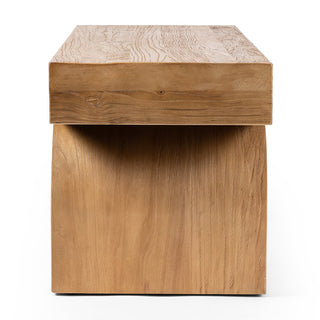 Natural Elm Bench