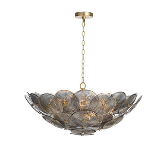 Holly Glass Disc Chandelier