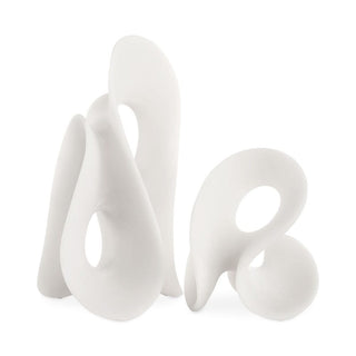 White Wave Sculpture