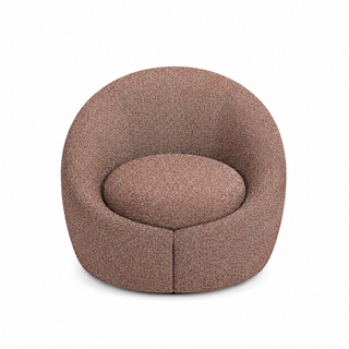 Luan Plum Swivel Chair