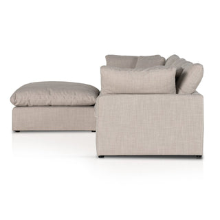 Steve 3-Piece Sectional with Ottoman