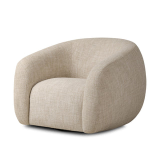 Channing Yuma Cream Swivel Chair