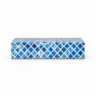 Rhea Wood and Bone Decorative Box