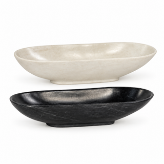 18" Oval Rajnagar Marble Bowl