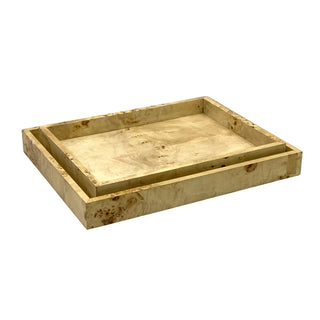 Rectangular Burl Tray