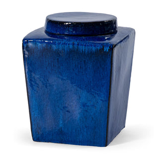 Blue 12" Stoneware Vase