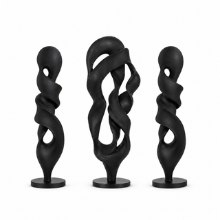 Black Dancing Sculpture