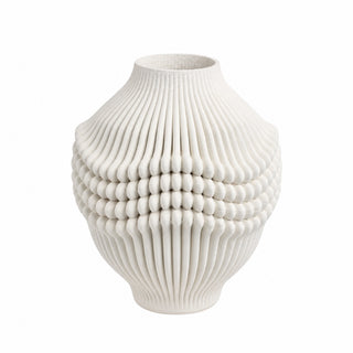 White 3D Porcelain Vase