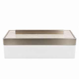 Wood & Mica Rectangular Box