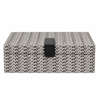 Black Snakeskin Boxes