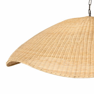 Woven Rattan Pendant
