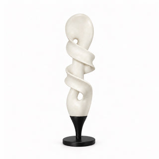 White Dancing Sculpture