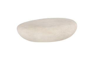 River Stone Coffee Table, Off-White