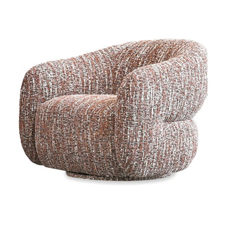 Dame Lounge Chair Swivel Two-Toned