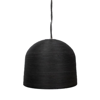 24" Rattan Pendant Light