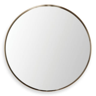 Padria 40" Round Brass Mirror