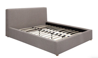 Taupe Upholstered King Bed