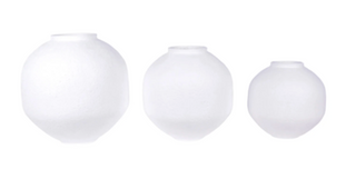 Novus White Vase