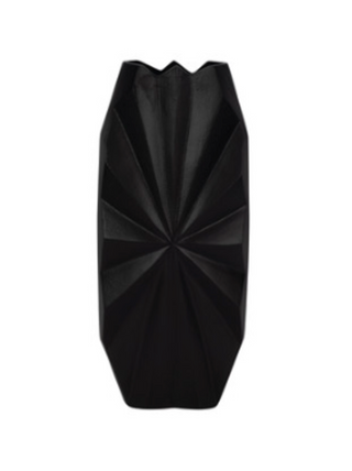 Black Metal Vase