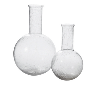 Fluted Glass Vase