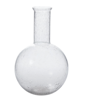 Fluted Glass Vase
