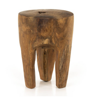 Teak Wood End Table