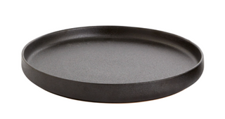 Black Ceramic Plate
