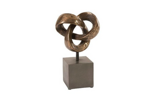 Infinity Loop Bronze Sculpture
