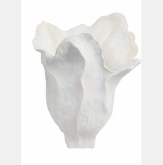 White Tulip Porcelain Vase