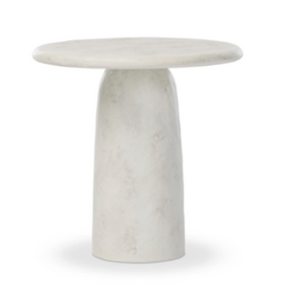 Concrete Dome End Table