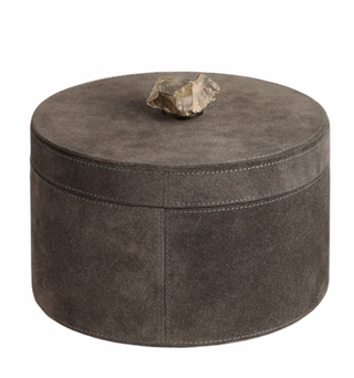 Gray Suede Boxes