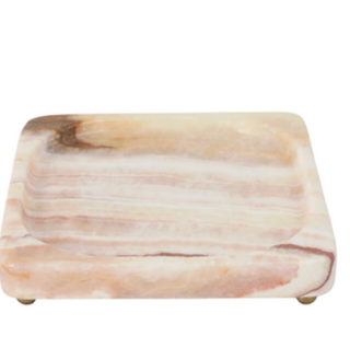 Honey Onyx Deco Tray