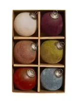 Velvet Ornament Set