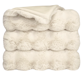 Faux Fur Throw Blanket