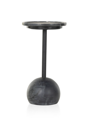 Antique Marble Accent Table