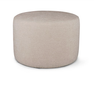 Upholstered Round Ottoman