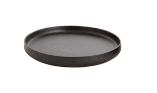 Black Ceramic Plate