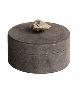 Gray Suede Boxes