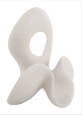 White Wave Sculpture