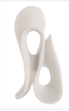 White Wave Sculpture