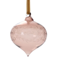 Etched Bubble Ornament