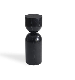 Black Marble Low End Table