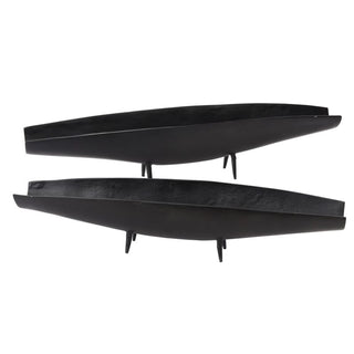 Elongated Cast Aluminum Boat
