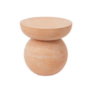Terracotta Concrete Stool